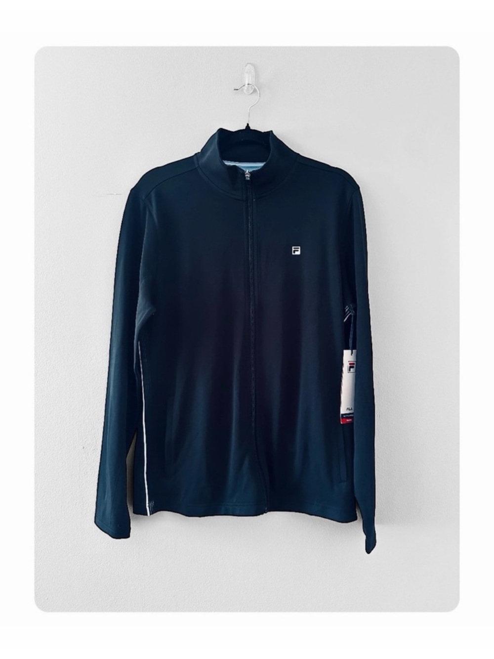 ★ Fila Performafresh Unisex NWT Elevated Basic Tennis Set Point Jacket Black M ★